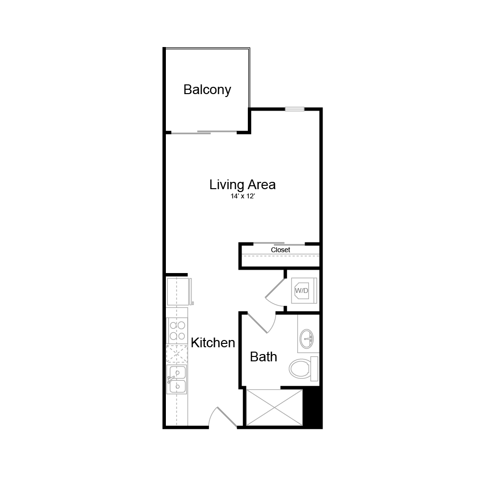 Floor Plan S2 - Studio Floor Plan S2 - Studio