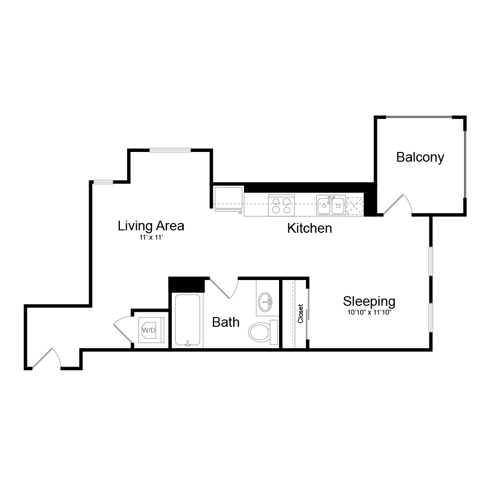 Floor Plan S13 - Studio Floor Plan S13 - Studio
