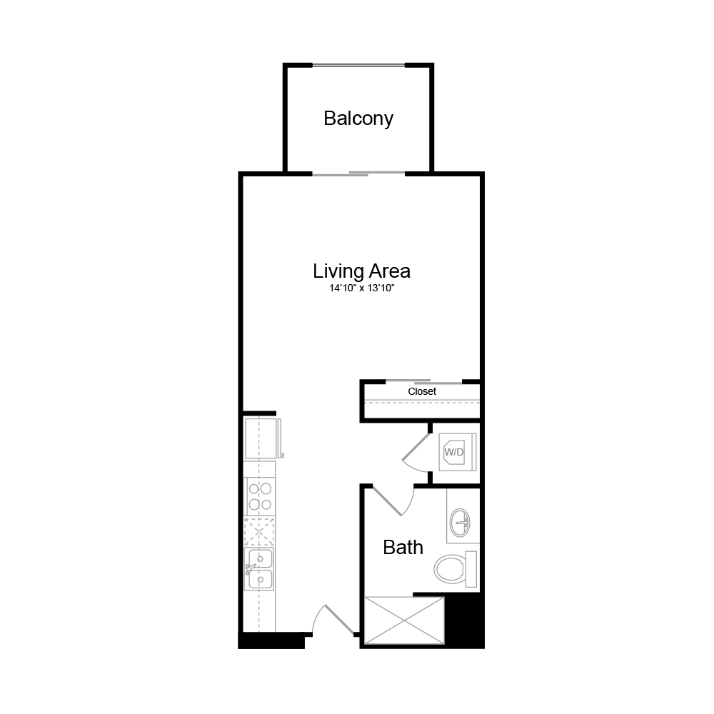 Floor Plan S7 - Studio Floor Plan S7 - Studio